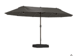 Parasol double rectangulaire de jardin Outsunny à 130,05€