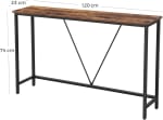 VASAGLE Console Table for Hallway, £22.55