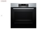Horno a vapor Bosch HRG572ES3 Serie 4 multifunción pirolítico inox por 422,45€