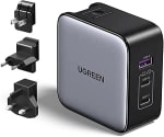Chargeur de voyage international, 3 ports UGREEN Nexode 65W GaN à 33,99€