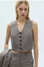 Chaleco traje crop por 6.99€