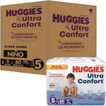 Huggies UltraConfort Etapa 5 180u por $834 | Amazon