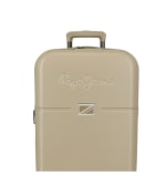 Maleta de cabina Pepe Jeans Accent rígida expandible Oro por 87,99€