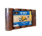 Lot de 5 Buches de bois densifié ultra calorifique 7,5 Kg Woodstock à 2,99€