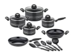 GSW Set de casseroles Milano Nero à 79,99€