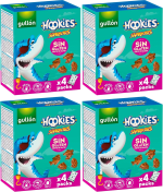 Galletas sin gluten Gullón Hookies Mini Sharkies 160 g (4x40 g) por 3,80€
