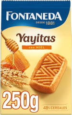 Fontaneda Yayitas Galletas Miel 250g por 1,82€