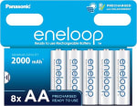 Eneloop AA Rechargeable Batteries 8 Pack £15.99
