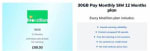 Mozillion 80GB 5G SIM Only Plan for £52 Upfront + £4 Monthly