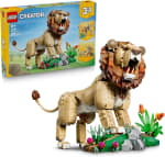 LEGO Creator 3in1 31386 Majestueuze Leeuw voor €44,99 bij Amazon