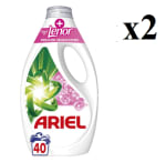 2 x Ariel Detergente Líquido Lavadora 1.8L, 40 Lavados, Frescor Sensaciones a 19.98€