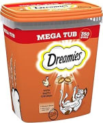Dreamies Chicken Cat Treats 2 x 350g – £5.48
