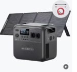 BLUETTI Elite 200 V2 zonne-generator 2073Wh met 200W paneel voor €1099 bij Decathlon