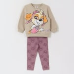 Conjunto Niña Skye Jump Beige Paw Patrol por $14.990