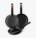 Monix Fuego Set 3 Sartenes, Lote 18, 22 y 26 cm todo tipo cocinas por 23.47€