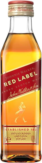 Johnnie Walker Red Label 12 x 5cl por 12€ en Amazon