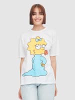 Camiseta oversize Maggie Simpson por 7.99€