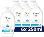 Dove Care & Protect verzorgende handzeep (6×250 ml) voor €6,83 bij Amazon