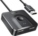 UGREEN HDMI-switch 4K@60Hz (bidirectioneel, met HDMI-kabel) voor €11,95 bij Amazon