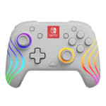 Gamepad inalámbrico y alámbrico Blanco LED Multicolor Nintendo Switch por 29.99€