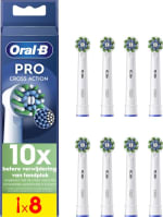 Oral-B Pro Crossaction Opzetborstels Zwart 8 Stuks voor €17,98 bij bol
