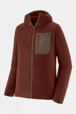 Patagonia Men’s R1 Air Full-Zip Hoodie Fleece – Dried Vanilla – Free Click & Collect