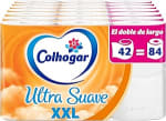 42 Rollos Extra Grande Colhogar Ultra Suave XXL Papel Higiénico de 2 capas por 15.32€