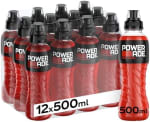 Pack 12 x 500 ml de Powerade Blood Orange, Bebida Isotónica Sin Gluten por 12€
