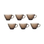 Lot de 6 tasses Duralex Beau Rivage 18 cl pour 2€ chez Electro Dépôt