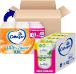Colhogar Ultra Suave XXL 42 rollos + Colhogar Moist Aloe Vera 640 toallita por 34,61€