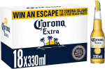 Corona Extra Lager Beer, 18 x 330ml for £10 at Amazon