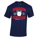 T-Shirt PSG Champions d'Europe 2025 - Bleu à 7€