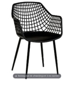 4 Kuipstoelen Webbing kunststof voor €100 bij Kwantum