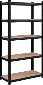 SONGMICS 5-Tier Shelving Unit (40 x 90 x 180 cm) for £7.79 at Amazon