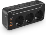 Regleta 3 Tomas Protección Sobretensión con USB C y PD20W Cargador por 14,99€