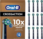 Oral-B Opzetborstels Pro Cross Action Zwart 12 stuks voor €27,99 bij amazon
