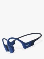 Shokz OpenRun Bluetooth Wireless Open-Ear Headphones (Blue) for £89 at John Lewis