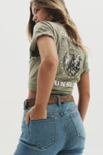 Camiseta gráfica western para Mujer Springfield por 2.09€