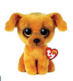 Peluche Beanie Boos Zuzu Tan Dog 15cm por 6.99€.