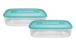 2 George Home Peel Lid Food Storers £0.82