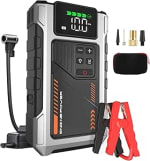 Arrancador de Baterías de Coche con Compresor de 150 PSI, 6000A por 36.57€