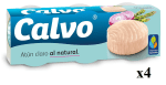 4 packs Calvo Atún Claro al Natural 3 x 80g por 8€