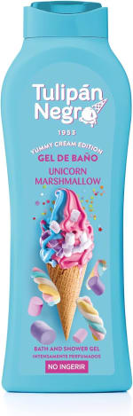 Tulipán Negro Gel de Baño 650ml de Unicorn Marshmallow o Tropical por 1.36€