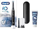 Oral-B iO 6N Zwart + extra iO Gentle Care opzetborstel voor €92,37 bij Amazon