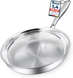 Morleos roestvrijstalen pan 24 cm voor €33,96 bij Amazon