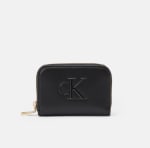 Monedero Calvin Klein Bold Medium Zip Around Negro por 37,65€