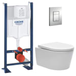 Pack WC Rapid SL Grohe + cuvette sans bride SAT à 279,99€