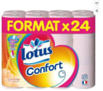 Papier toilette LOTUS Confort à 20,15€
