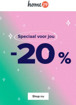 20% korting op geselecteerde artikelen bij Home24