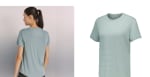Camiseta de montaña de mujer Mountain Pro - Verde por 7.99€